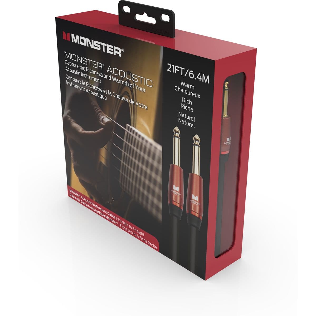 Acoustic Instrument 21 FT.6.4M Straight To - Monster — Monster Cable