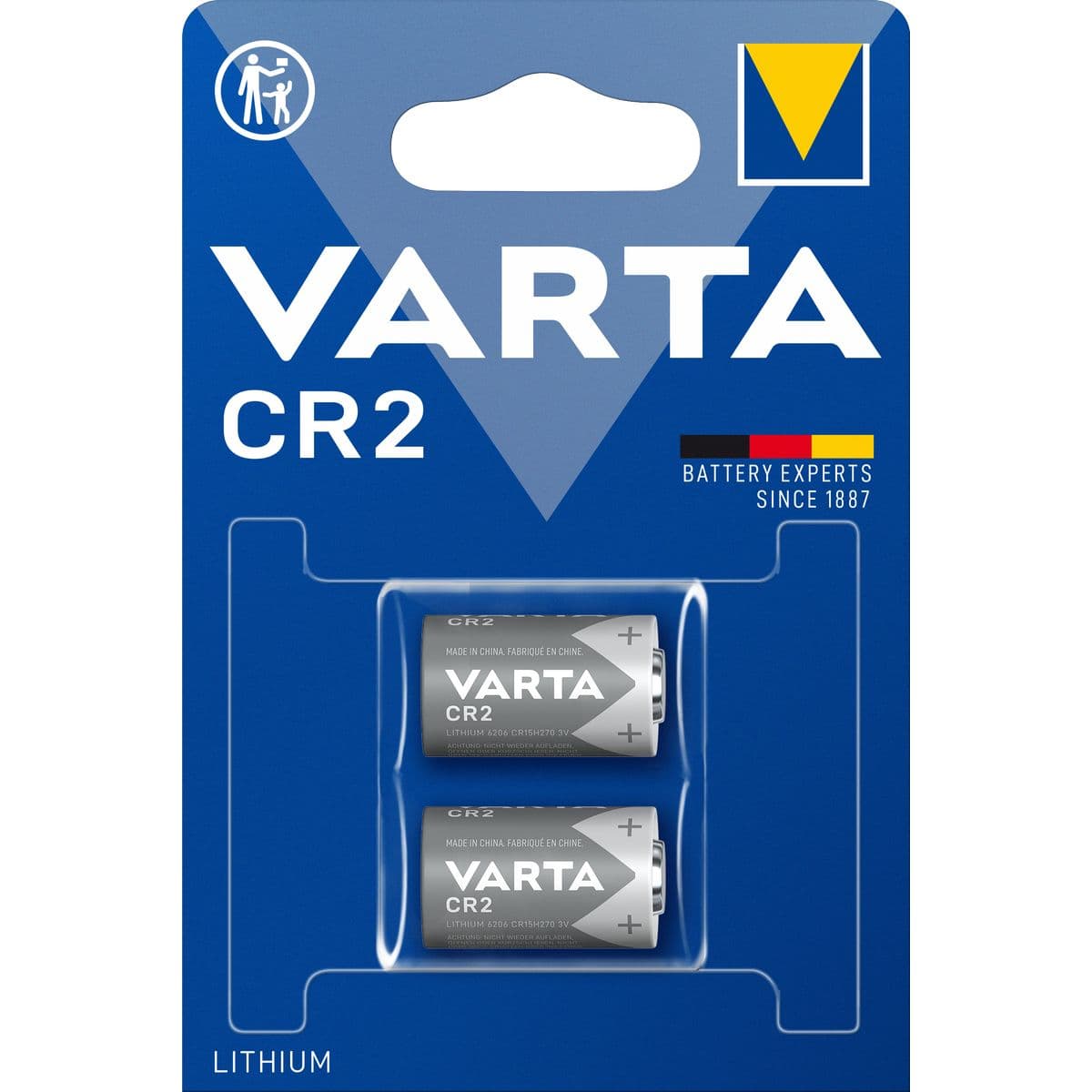 Photo Lithium CR2 Blister 2 — Varta