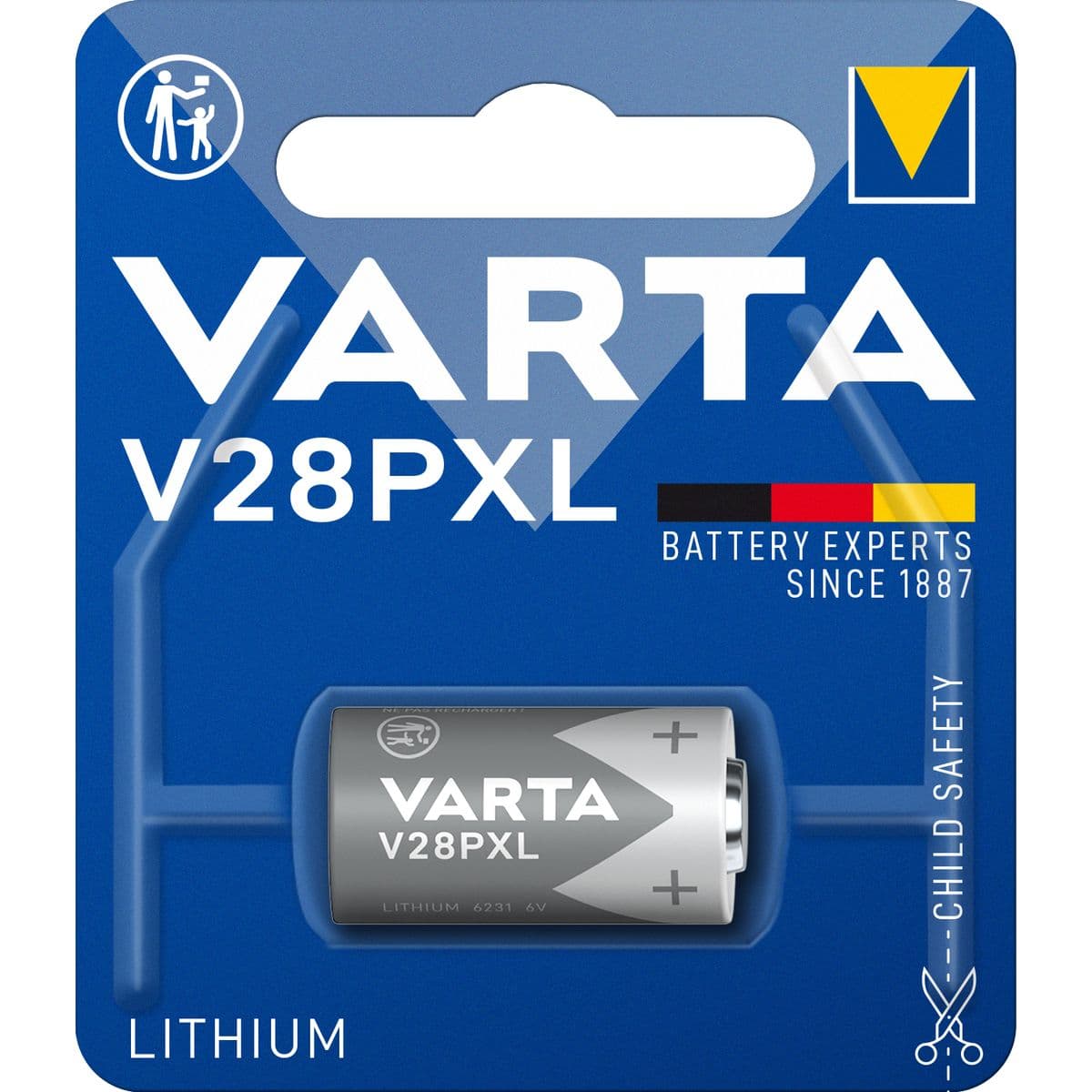 V 28 PXL NR.6231 — Varta