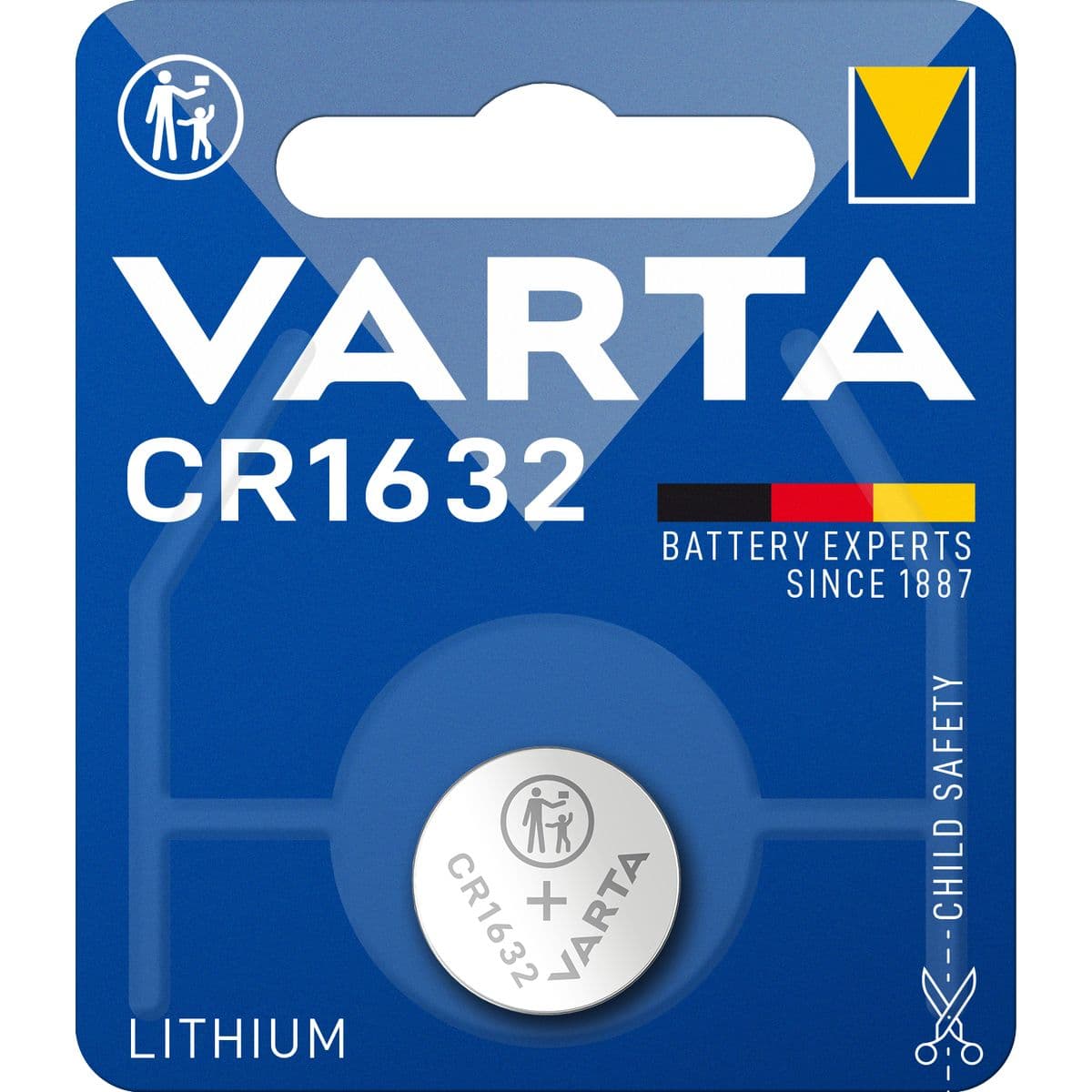 CR1632 3 V NR.6632 — Varta