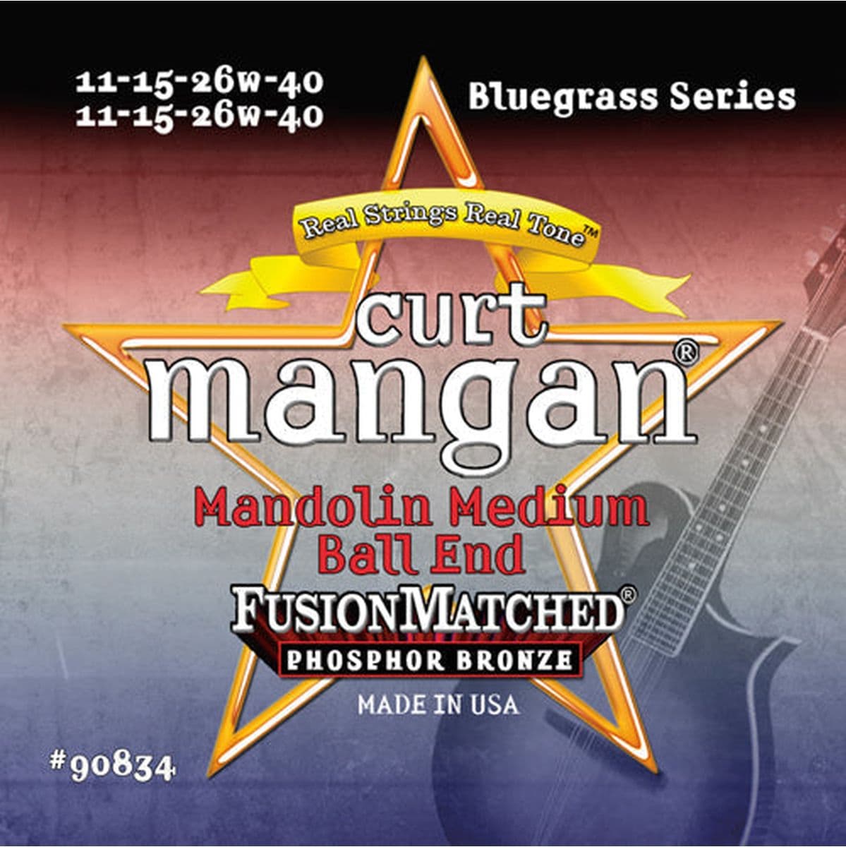 Mandolin 90834 Med Phos (11-15-26-40) Ball-End — Curt Mangan