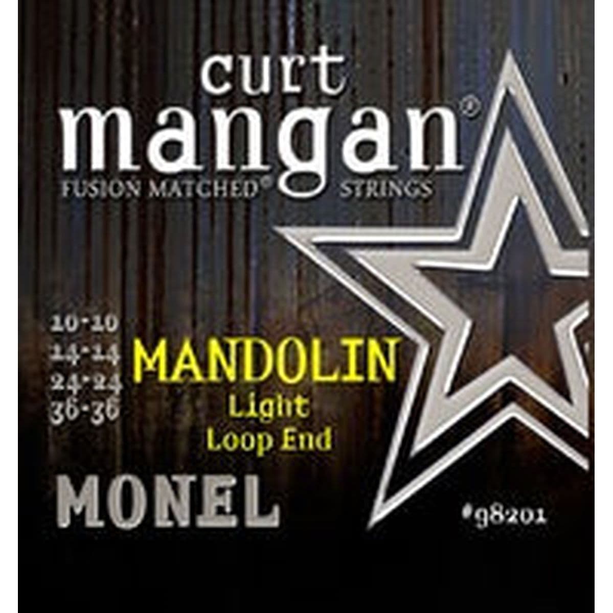 Mandolin 98201 10-36 Monel Light — Curt Mangan