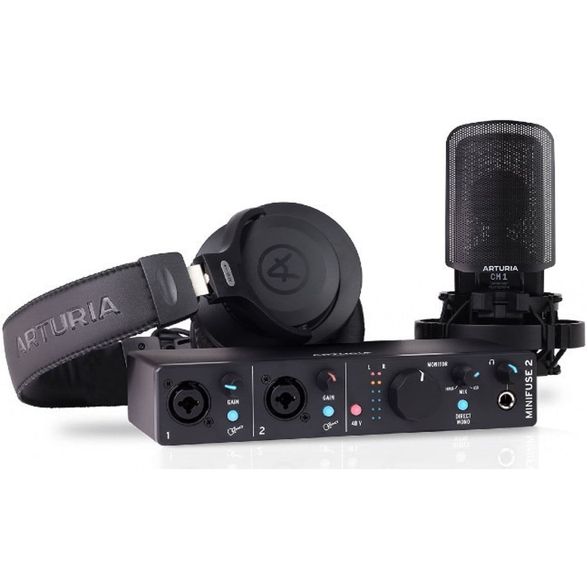 Minifuse Recording Pack Black — Arturia