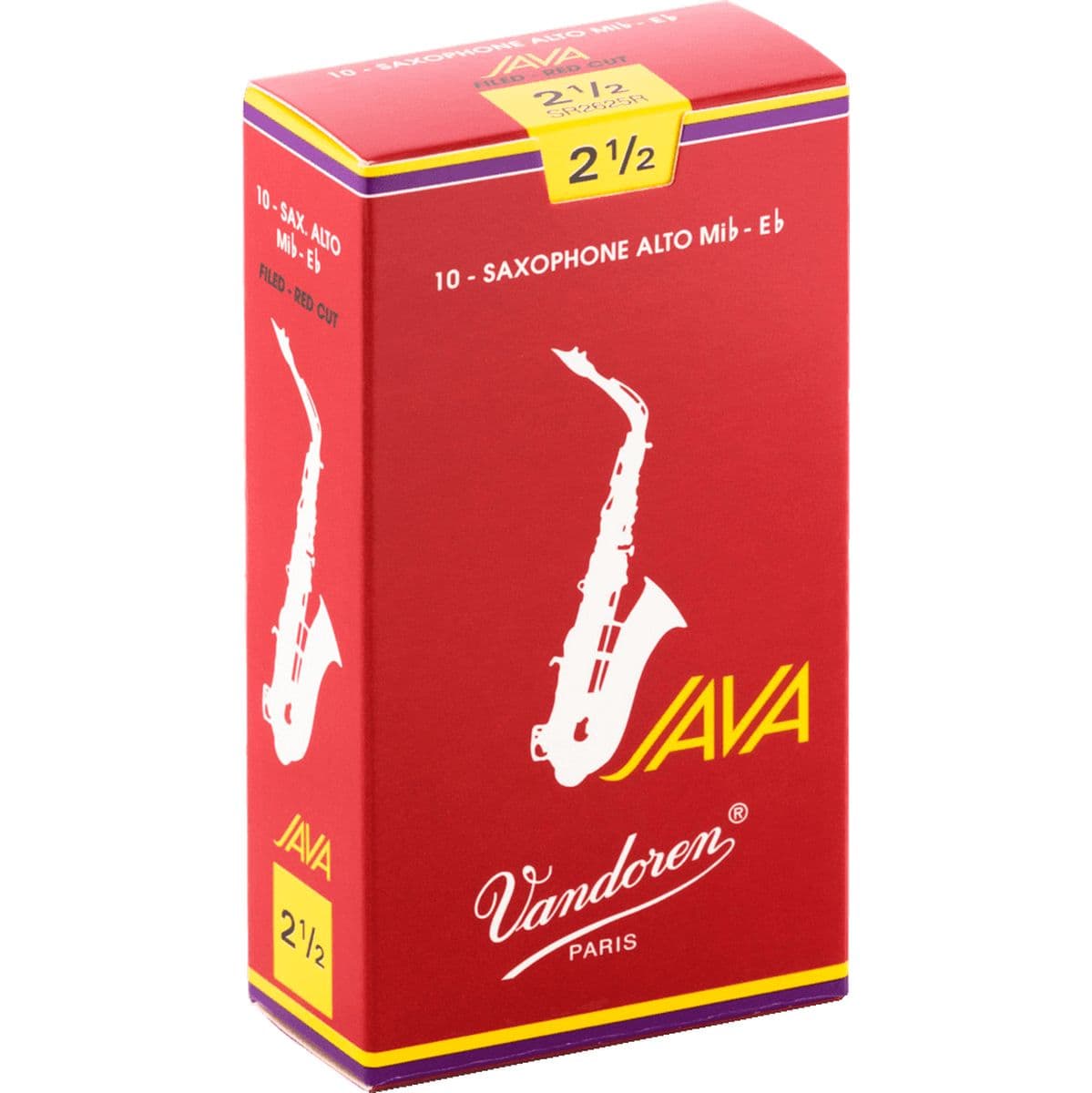 Reeds SR2625R Alto-Sax Java Red 2.5 — Vandoren