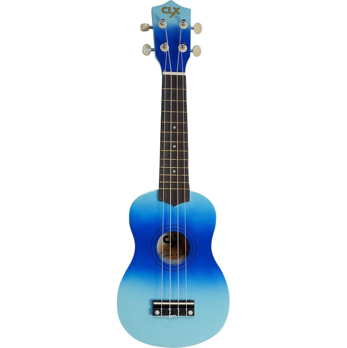 Calista 21 DC-3 Ukulele Blue + Blue Dual Colour (Soprano) — CLX
