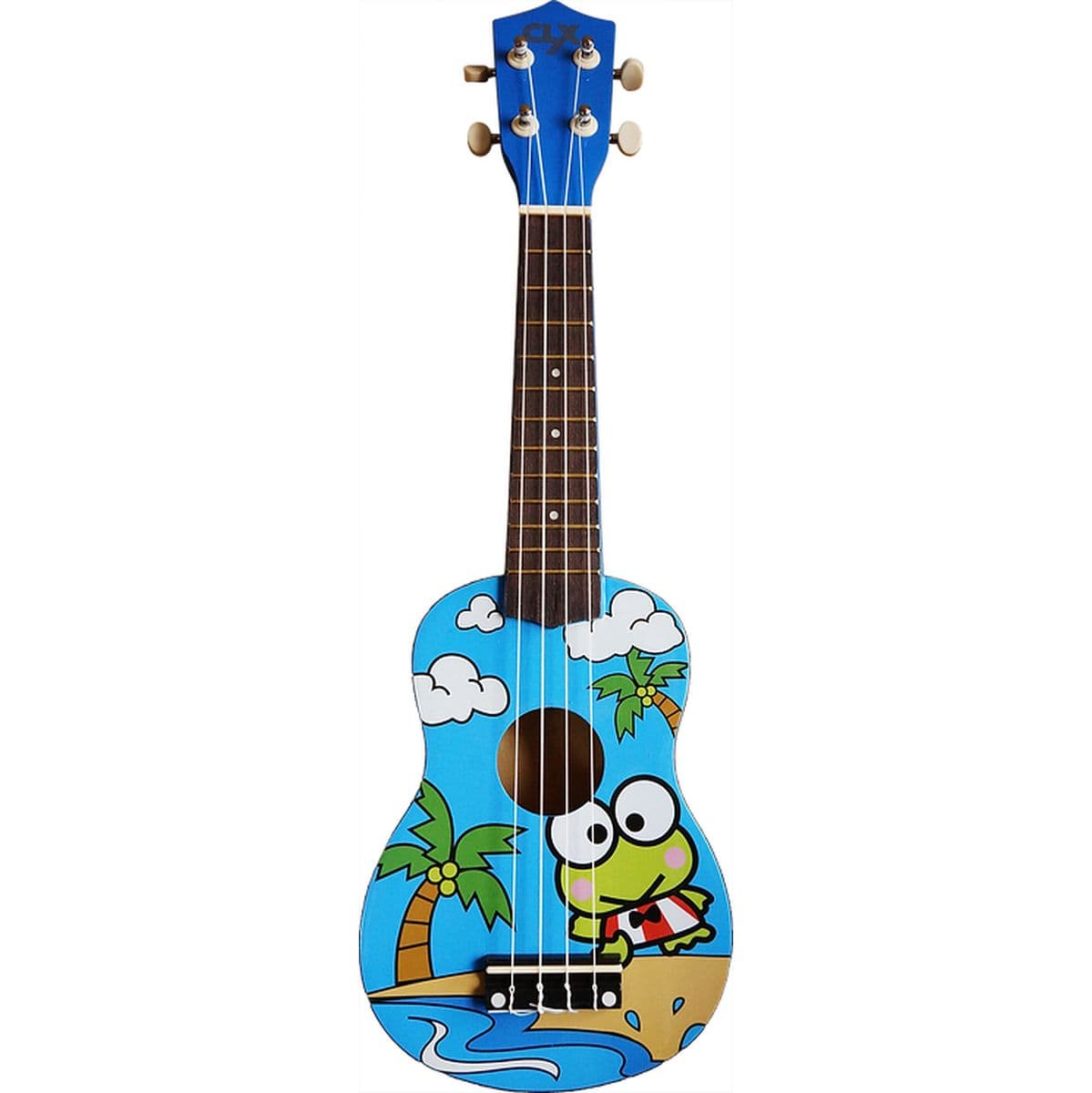 Calista 21 Frog Ukulele Frog (Soprano) — CLX