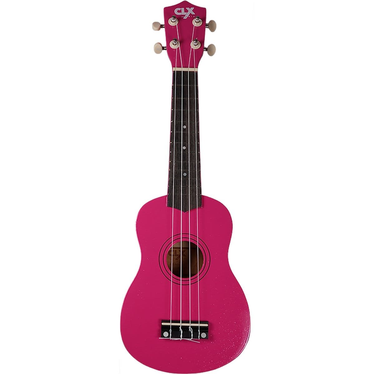 Calista 21 PK+ Ukulele Pink + Glitter (Soprano) — CLX