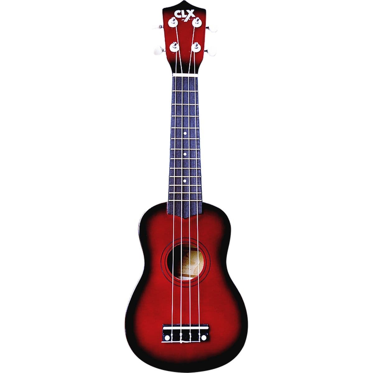 Calista 21 RB Ukulele Red Burst (Soprano) — CLX