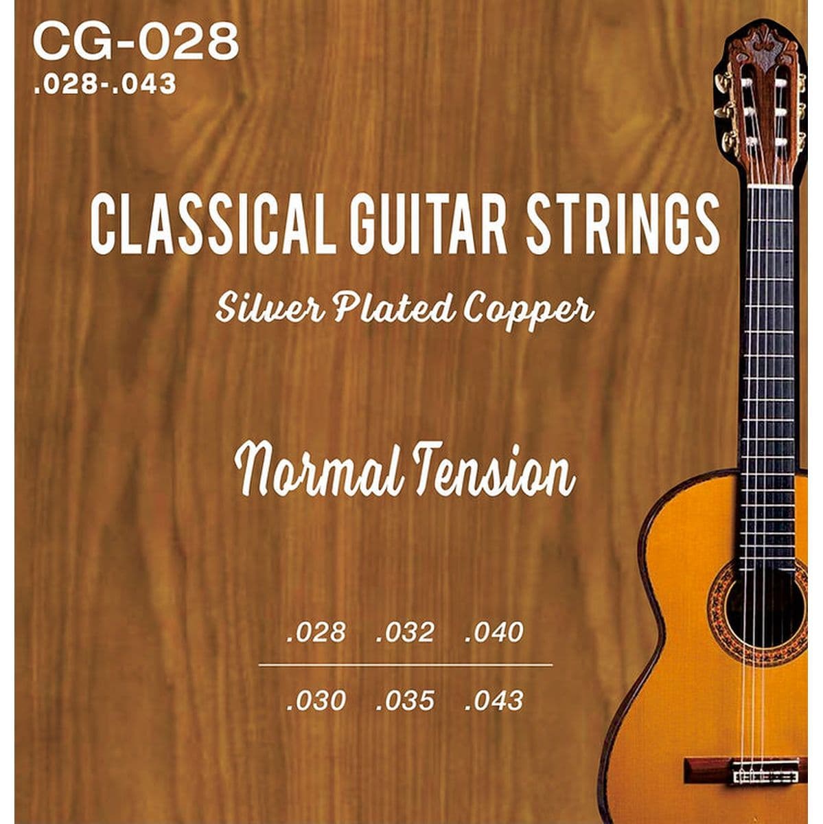 CG 028 Strings Classical In Wooden Box — CLX
