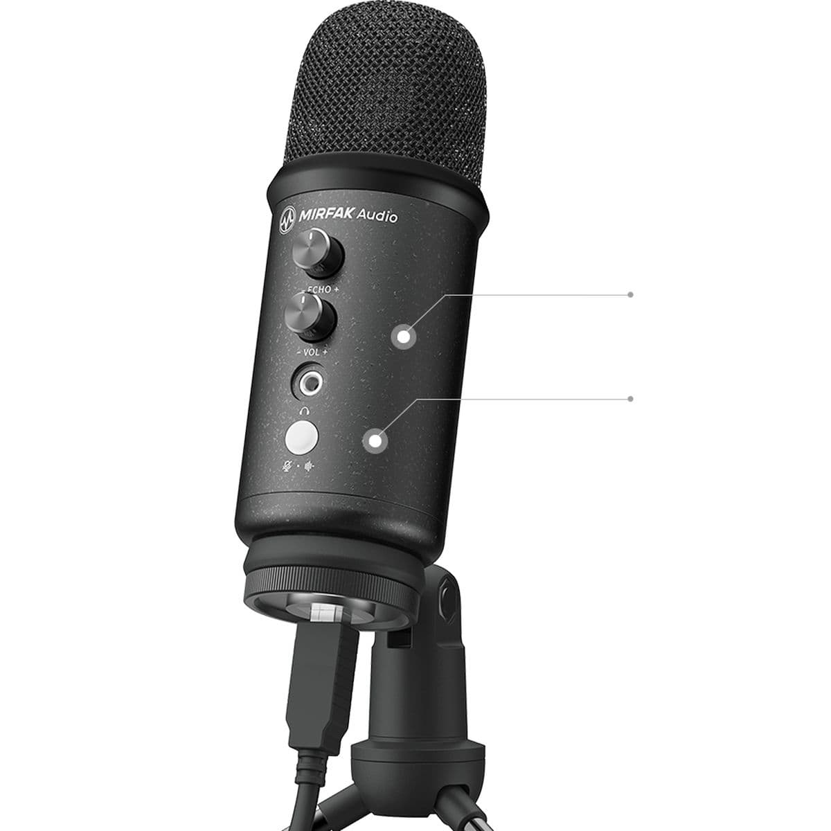 USB Desktop Microphone TU1 — MIRFAK