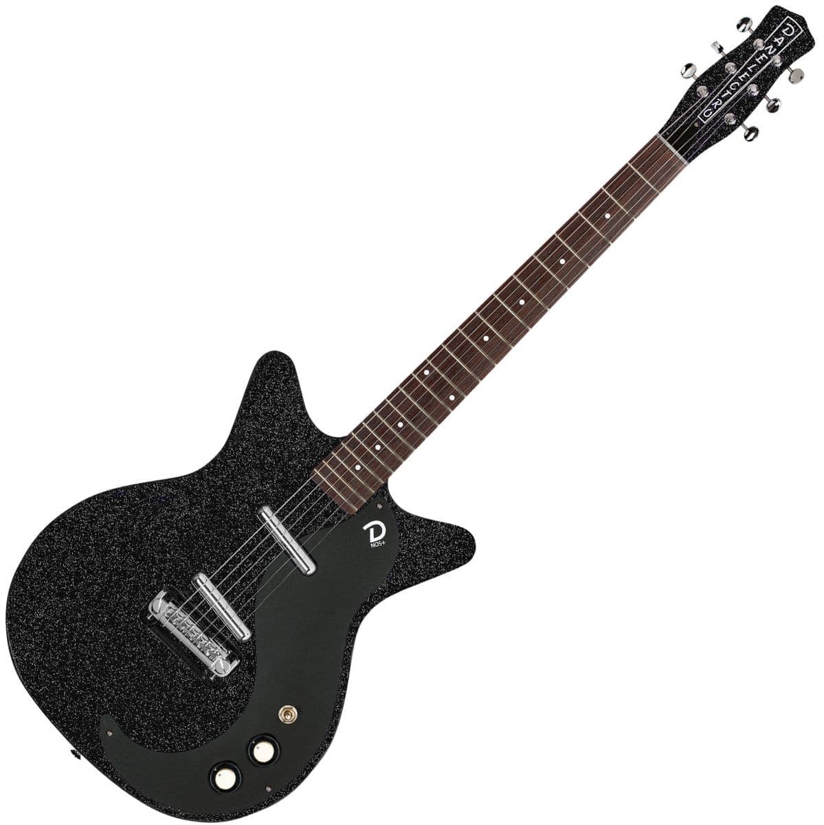 Blackout 59 Guitar - Black Metalflake — Danelectro