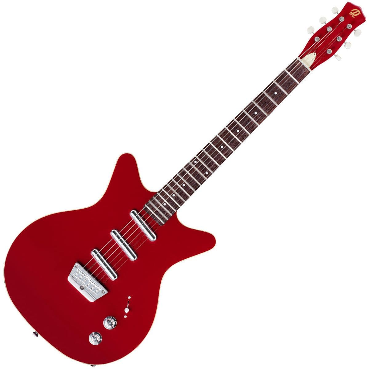 59 Triple Divine Guitar - Red — Danelectro