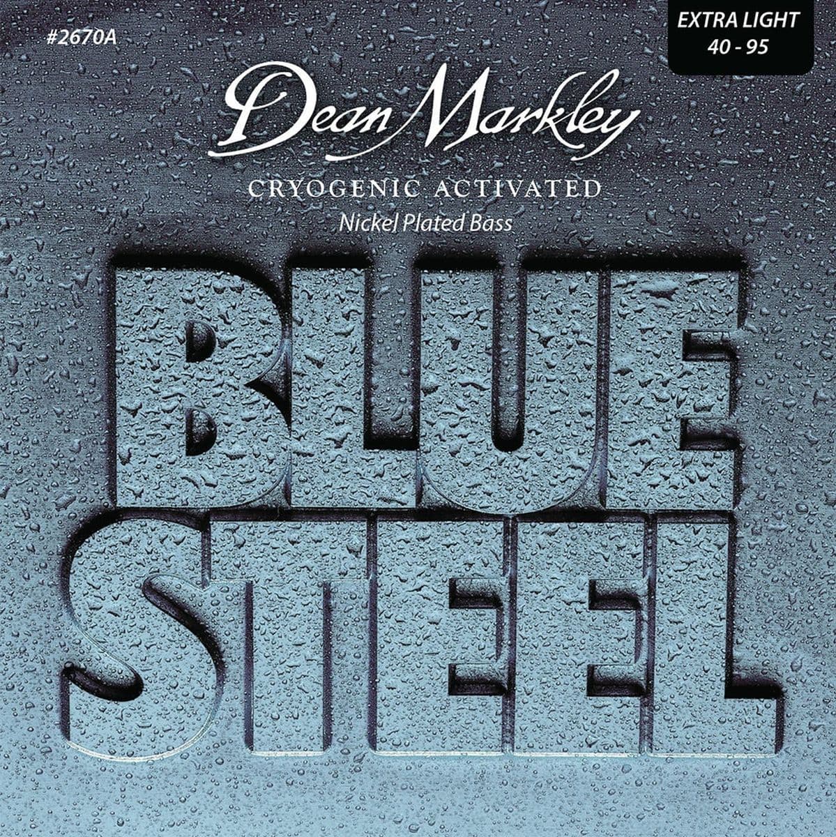 Blue Steel Bass Guitar Strings NPS Xlight 4STR 40-95 — Dean Markley