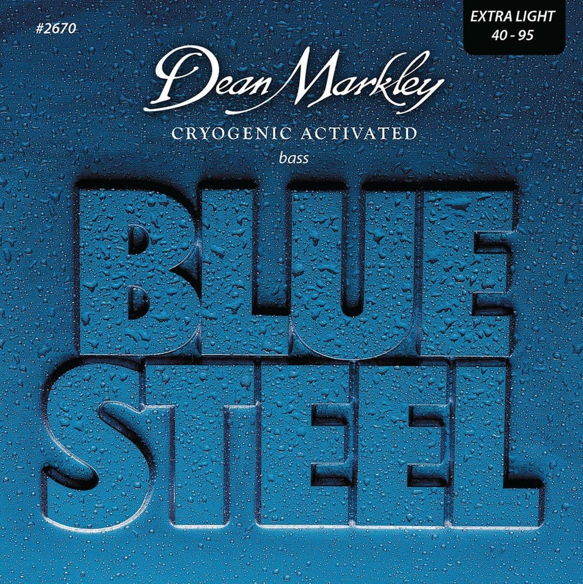 Blue Steel Bass Guitar Strings Xlight 4STR 40-95 — Dean Markley