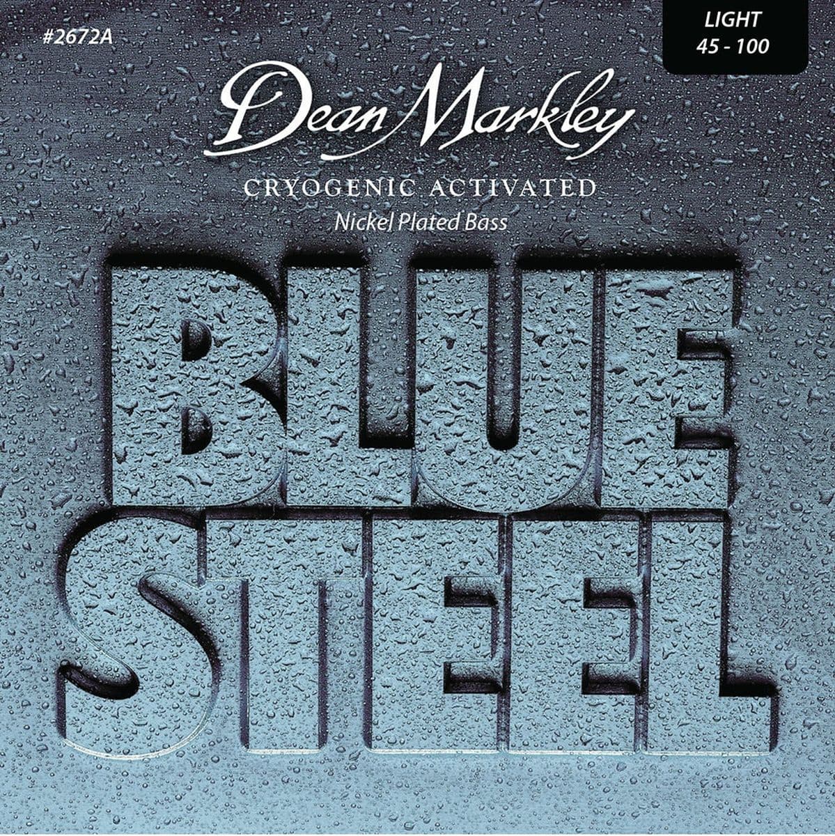 Blue Steel Bass Guitar Strings NPS Light 4STR 45-100 — Dean Markley