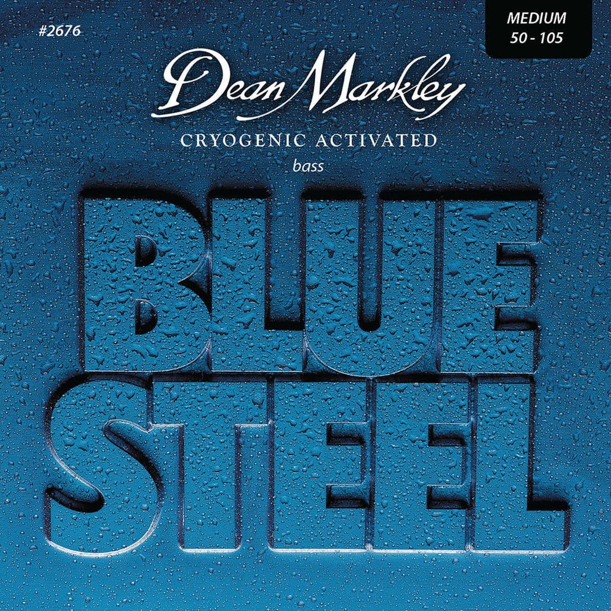 Blue Steel Bass Guitar Strings Medium 4STR 50-105 — Dean Markley