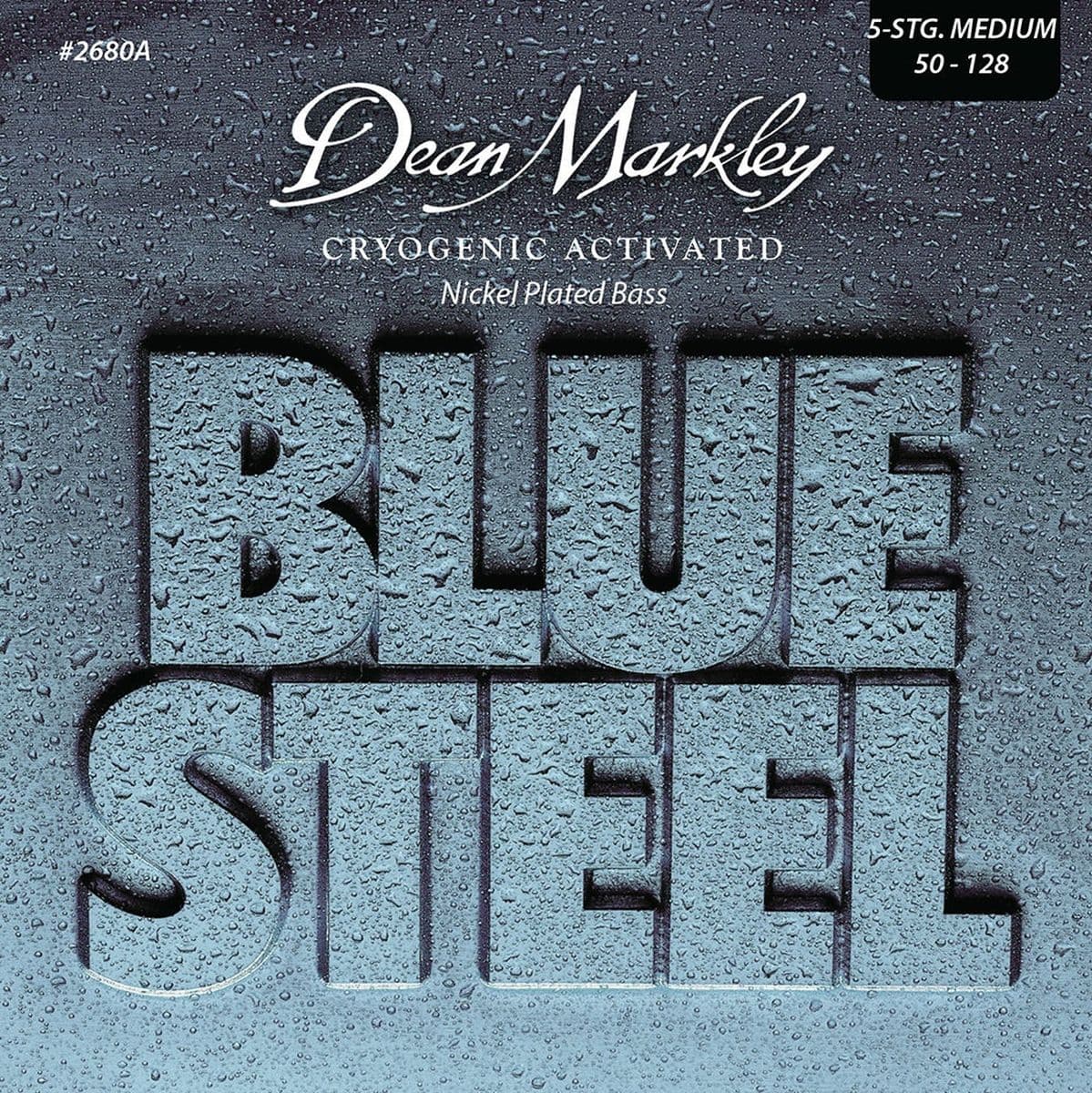 Blue Steel Bass Guitar Strings NPS Medium 5STR 50-128 — Dean Markley