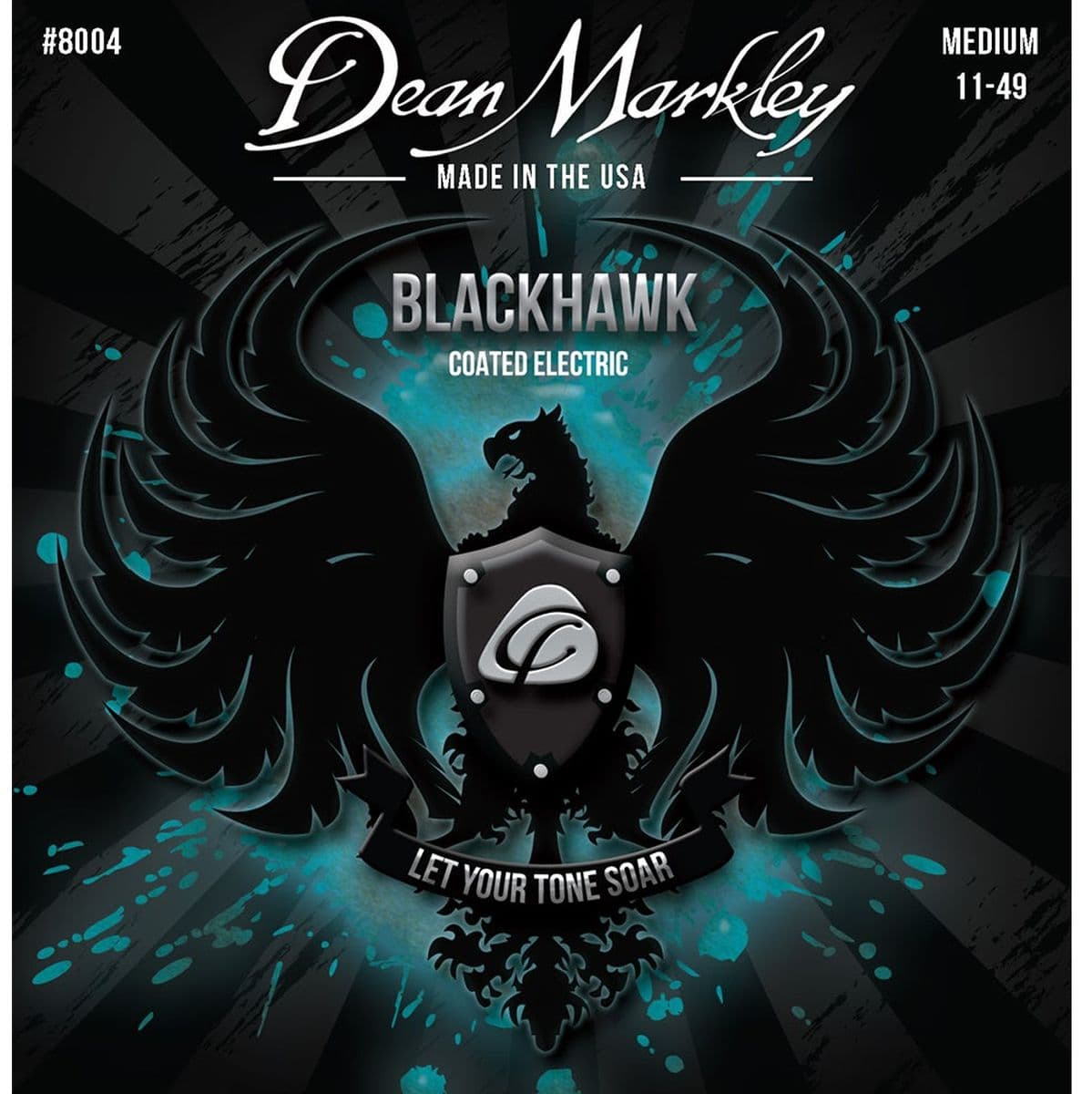 Blackhawk Coated E Strings Medium 11-49 — Dean Markley