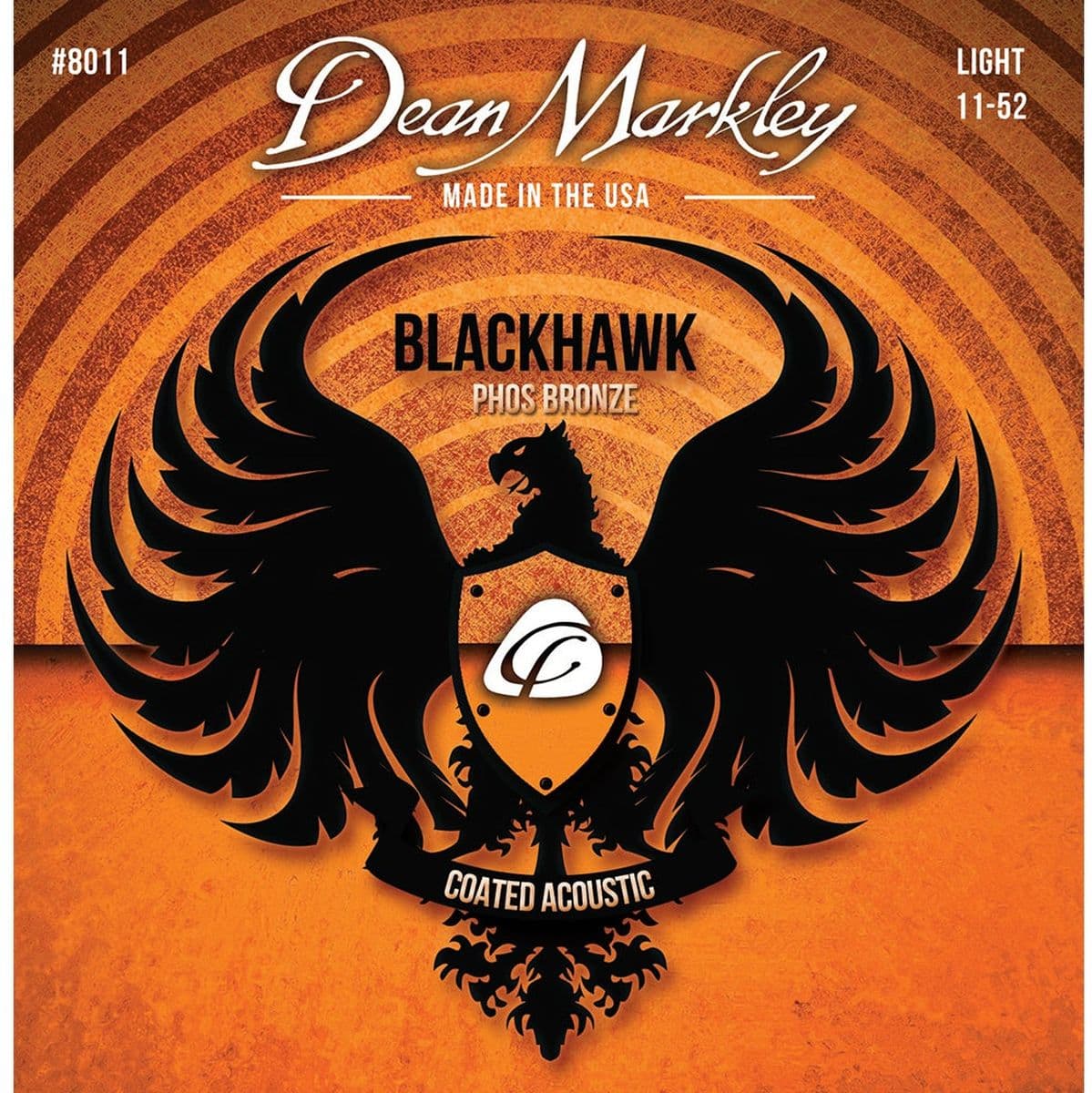 Blackhawk Coated Pure Bronze A Strings Light 11-52 — Dean Markley