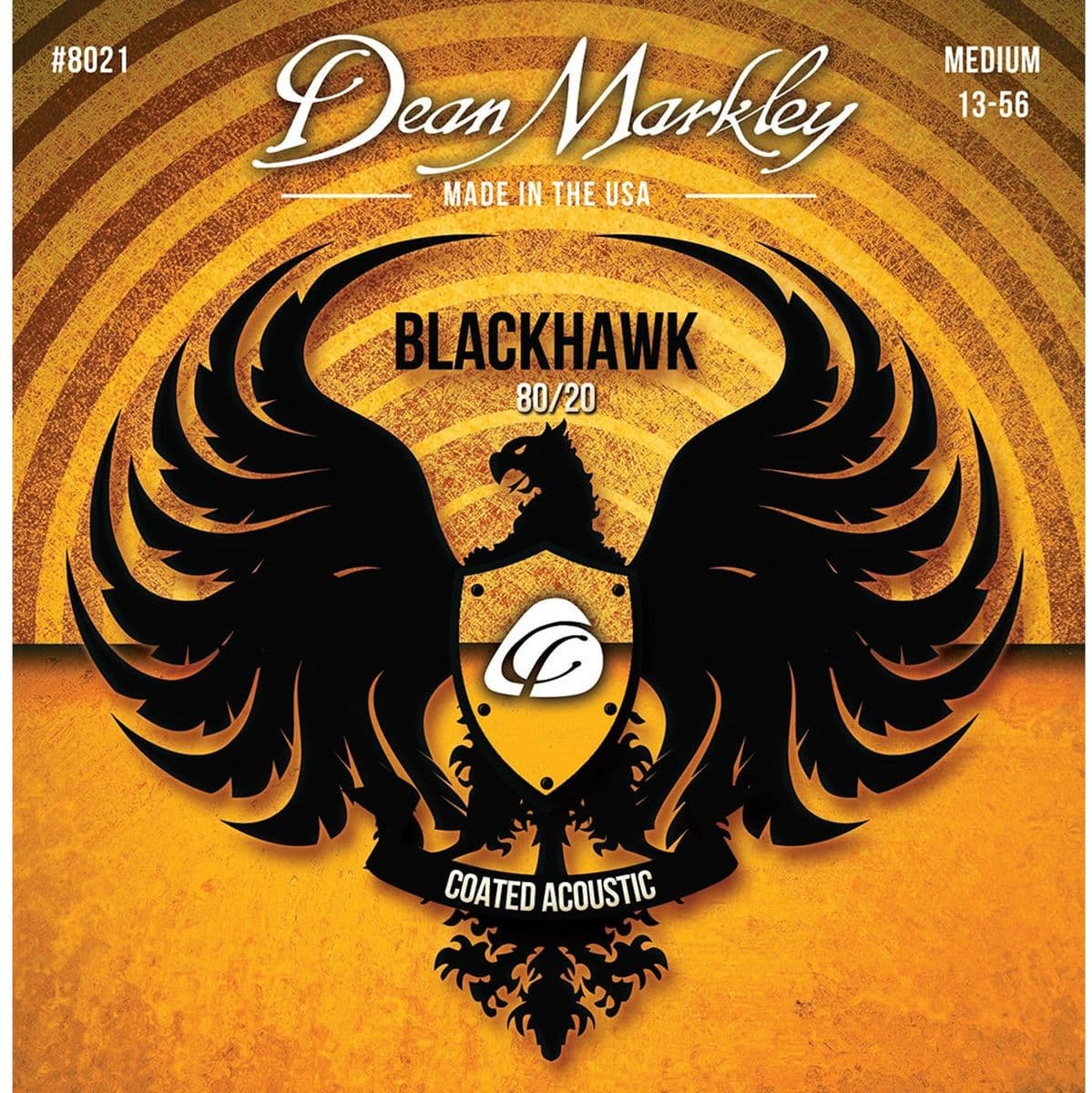 Blackhawk Coated 8020 A Strings Medium 13-56 — Dean Markley