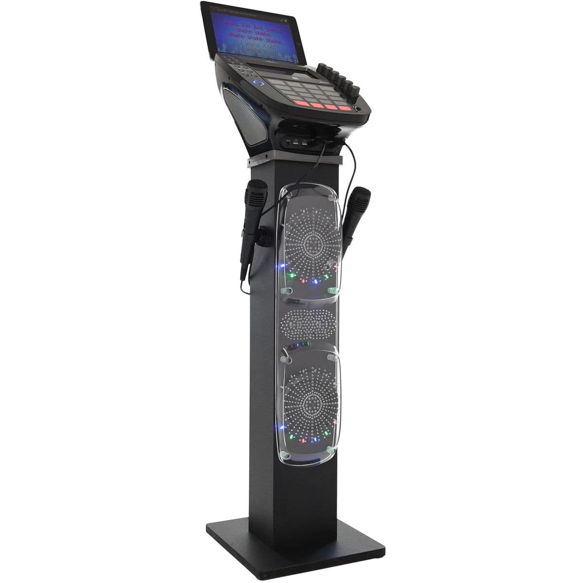 EKS878BT Bluetooth System w/ Speaker Pedestal — Easy Karaoke