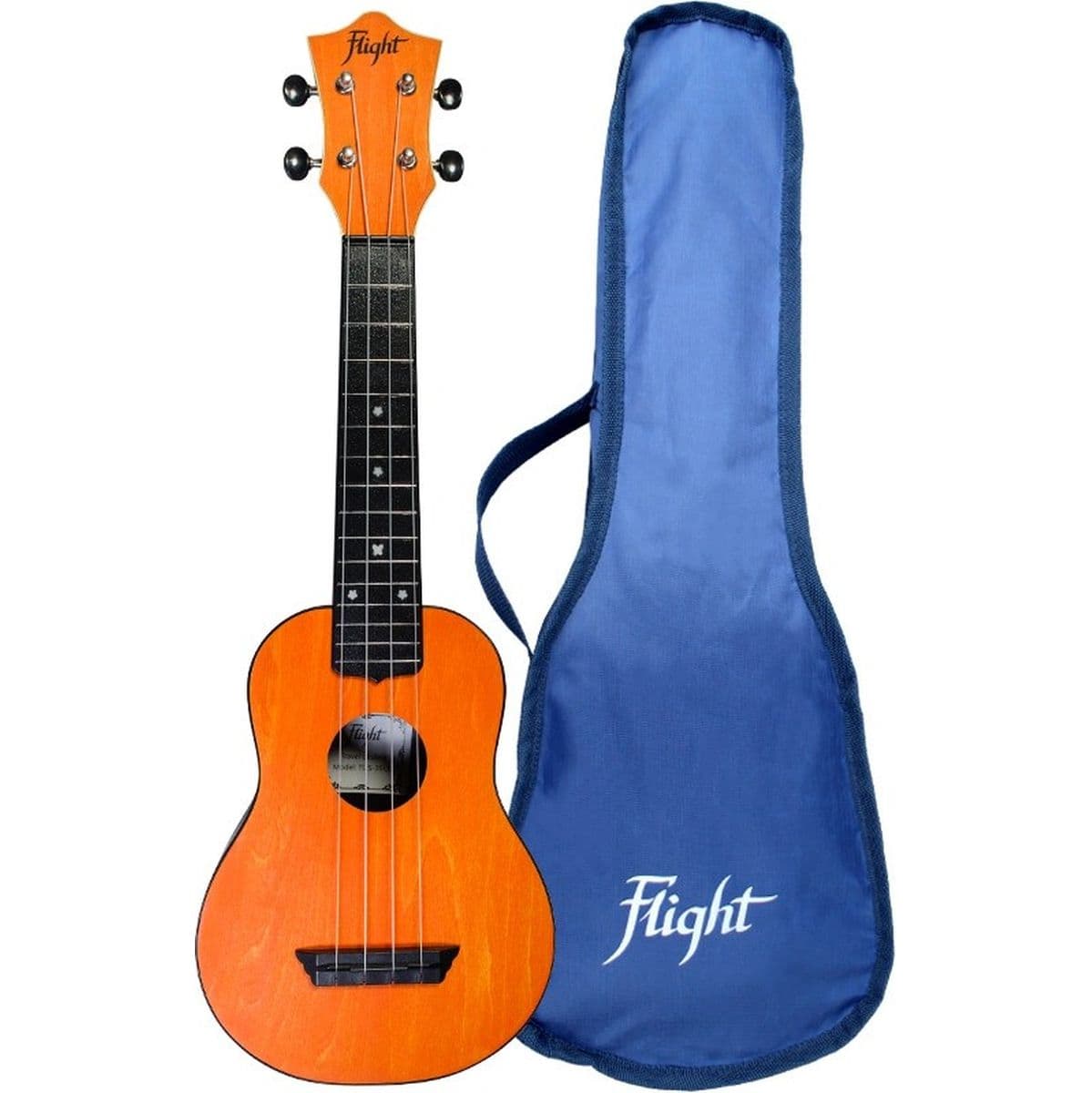 TUS-35 Or Soprano Uke Orange — Flight Ukuleles
