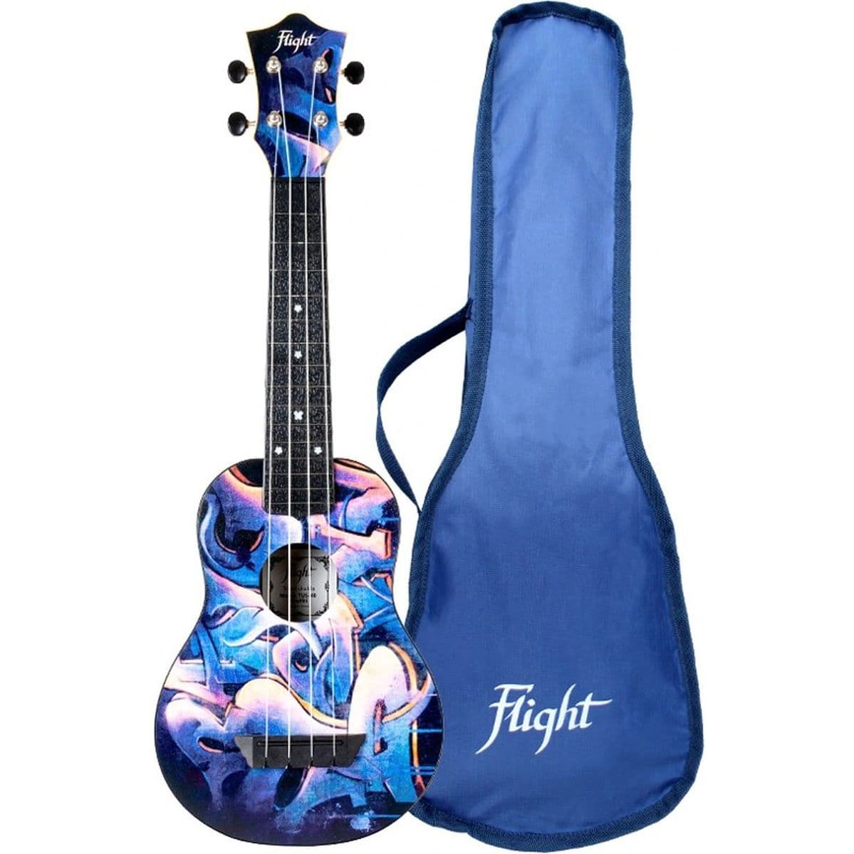 TUS-40 Graffiti Soprano Uke Graffiti — Flight Ukuleles