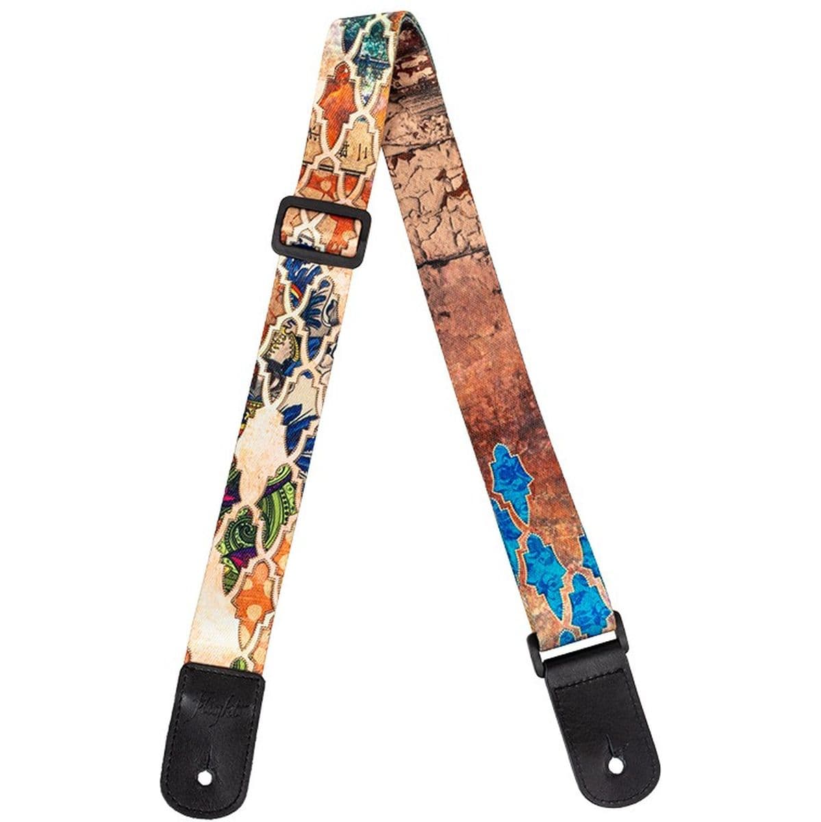 S35 Granada Uke Poly/Leather-Strap Gold — Flight Ukuleles