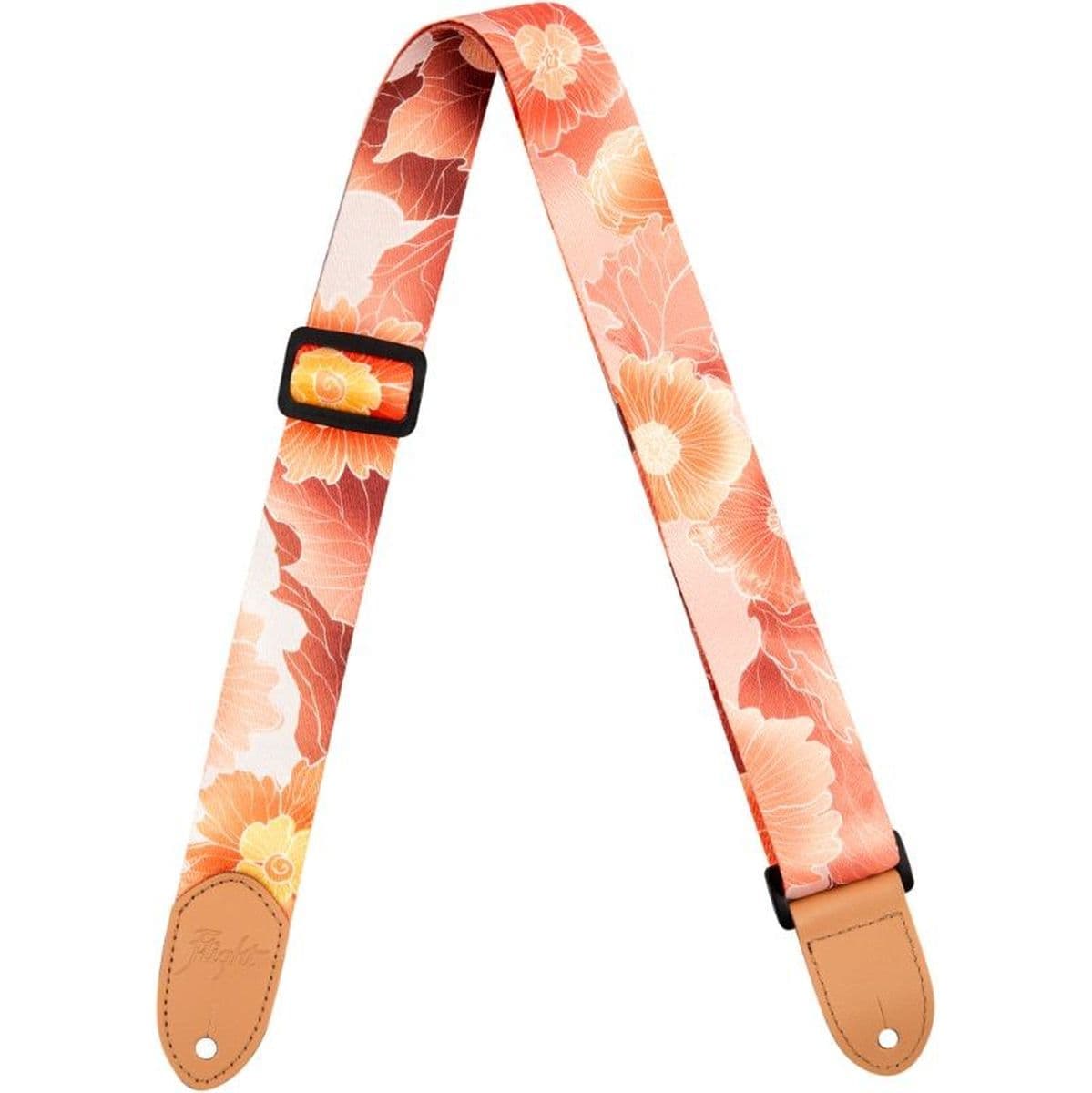 S35 Flower Uke Poly/Leather-Strap Flower — Flight Ukuleles