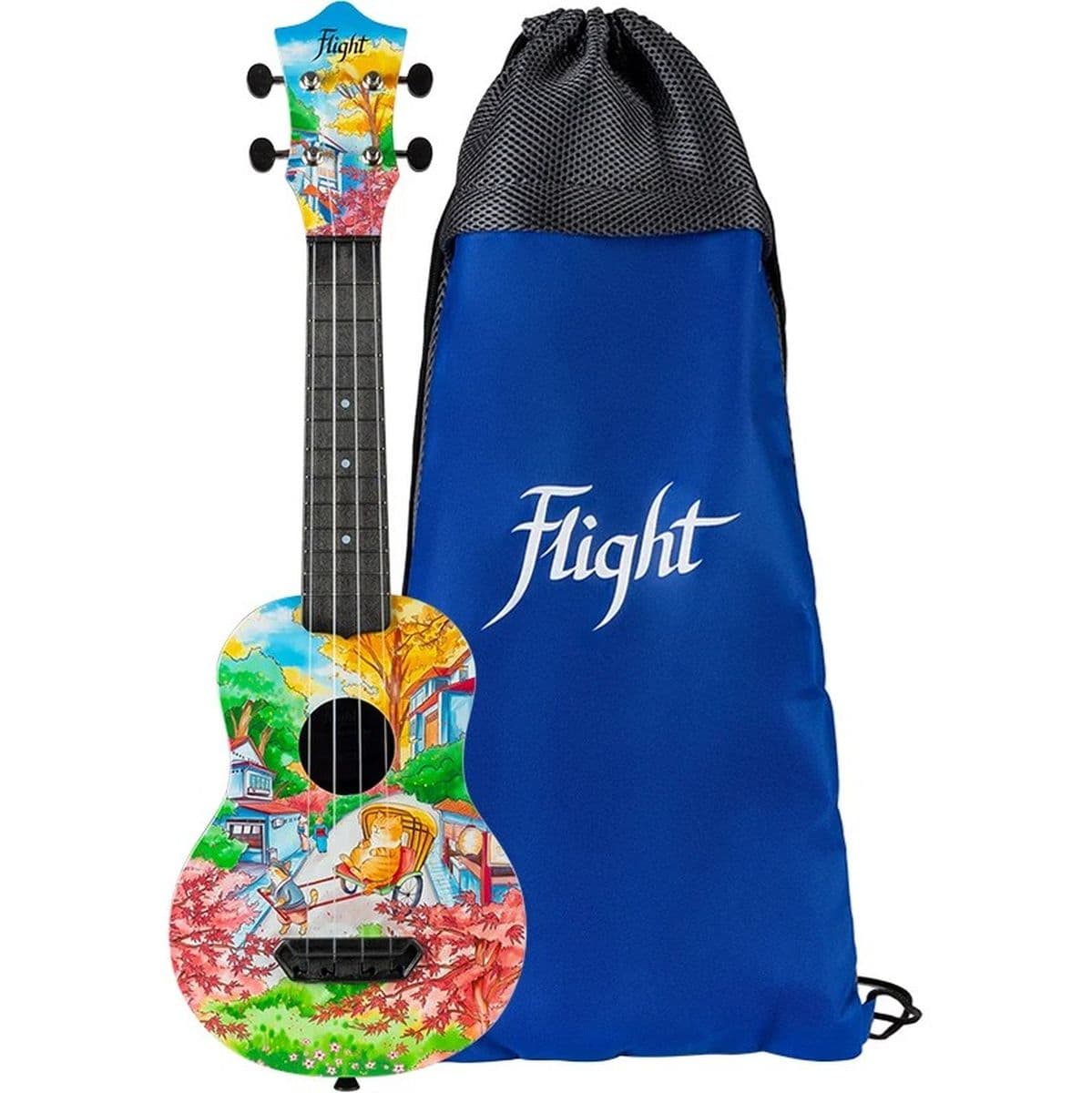 UTS-42 Fat CAT Soprano Uke Fat CAT — Flight Ukuleles