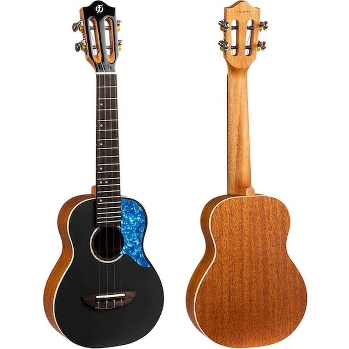 Iris Concert BK Solid Top Spruce/Mahogany Concert Uke BK — Flight Ukuleles
