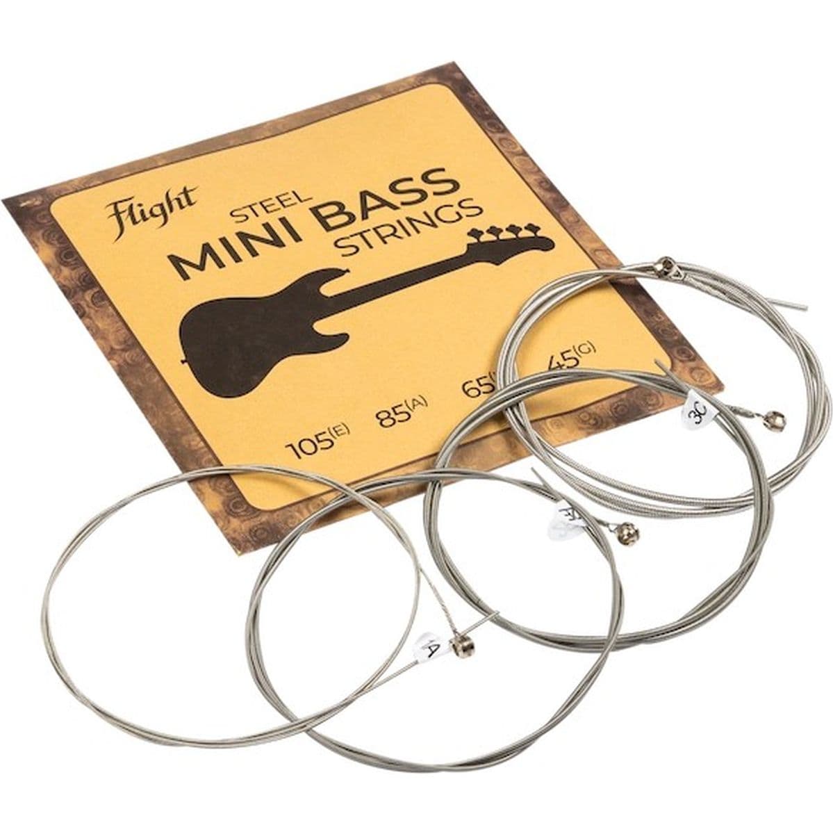 FMBS-200 Steel Mini Bass Strings 045-.105 — Flight Ukuleles
