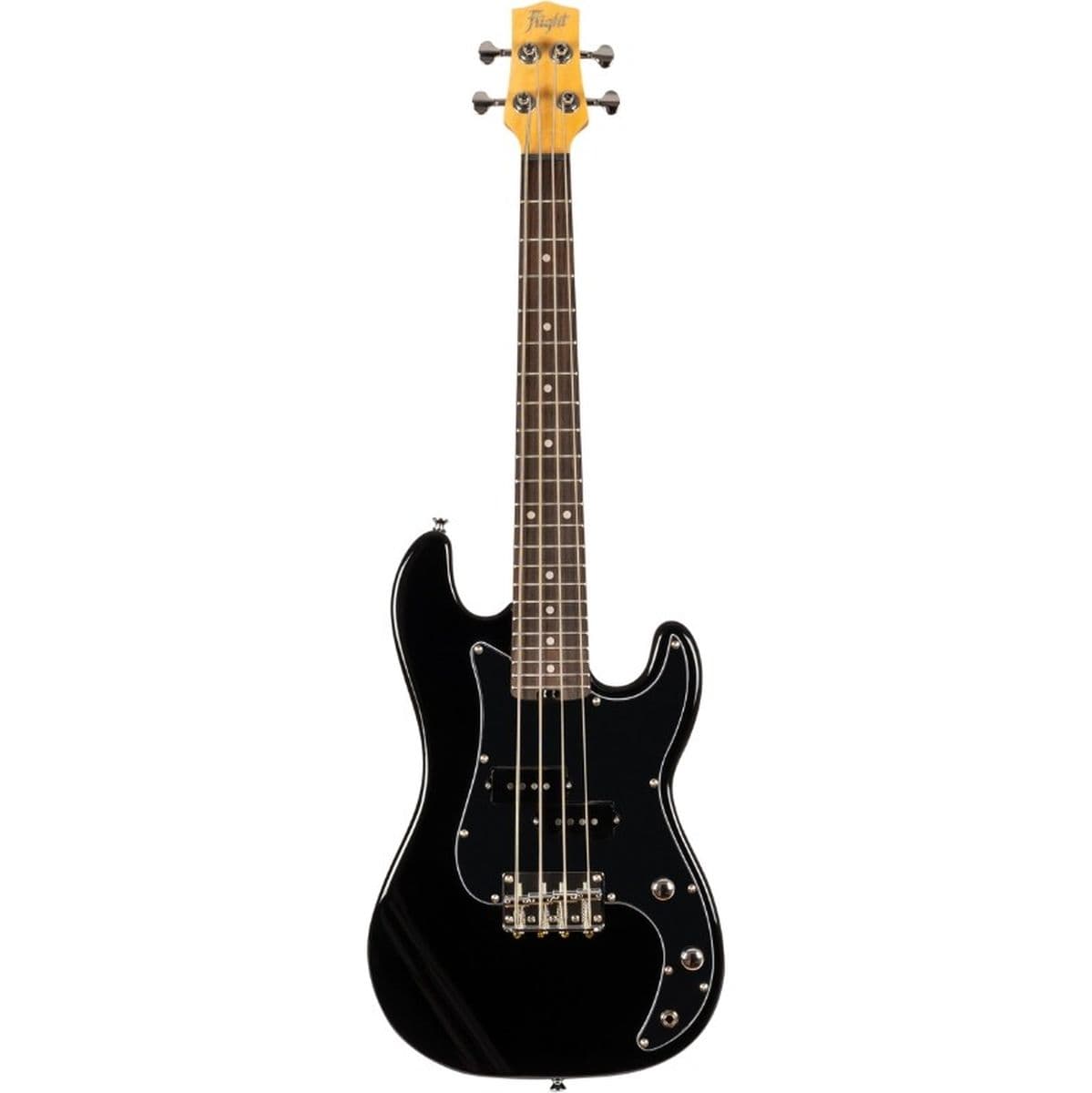 Mini Bass Lite BK Electric Bass-Uke Black — Flight Ukuleles