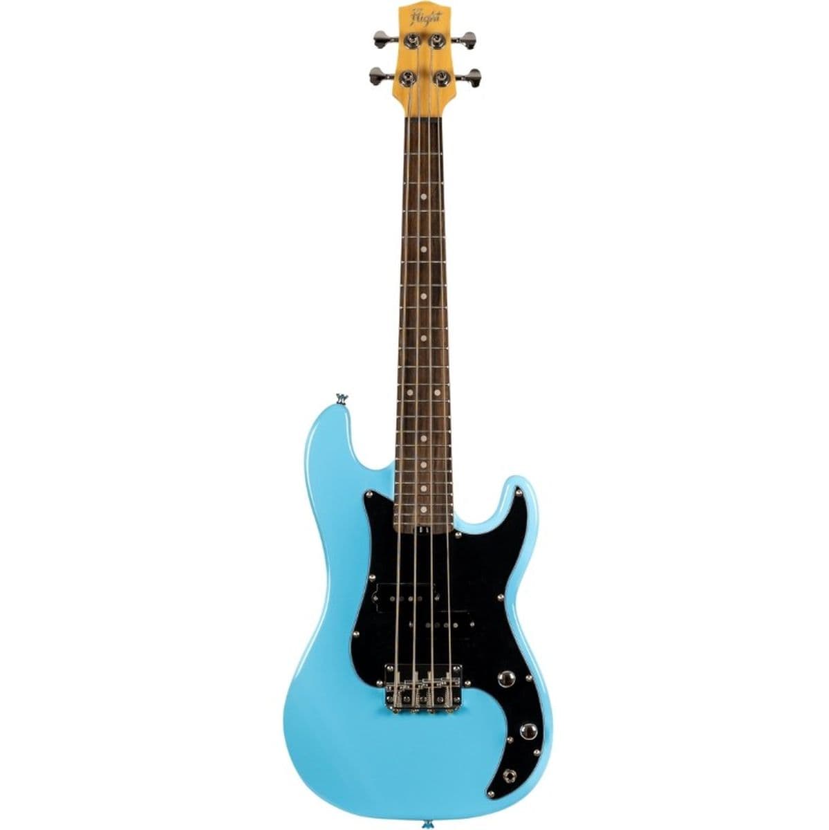 Mini Bass Lite BL Electric Bass-Uke Blue — Flight Ukuleles