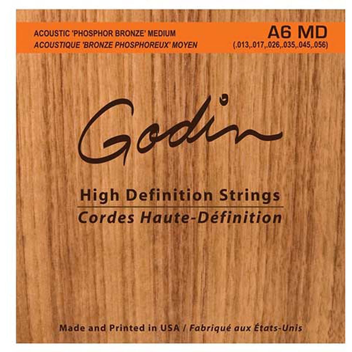 A6 MD Phos Bronze — Godin