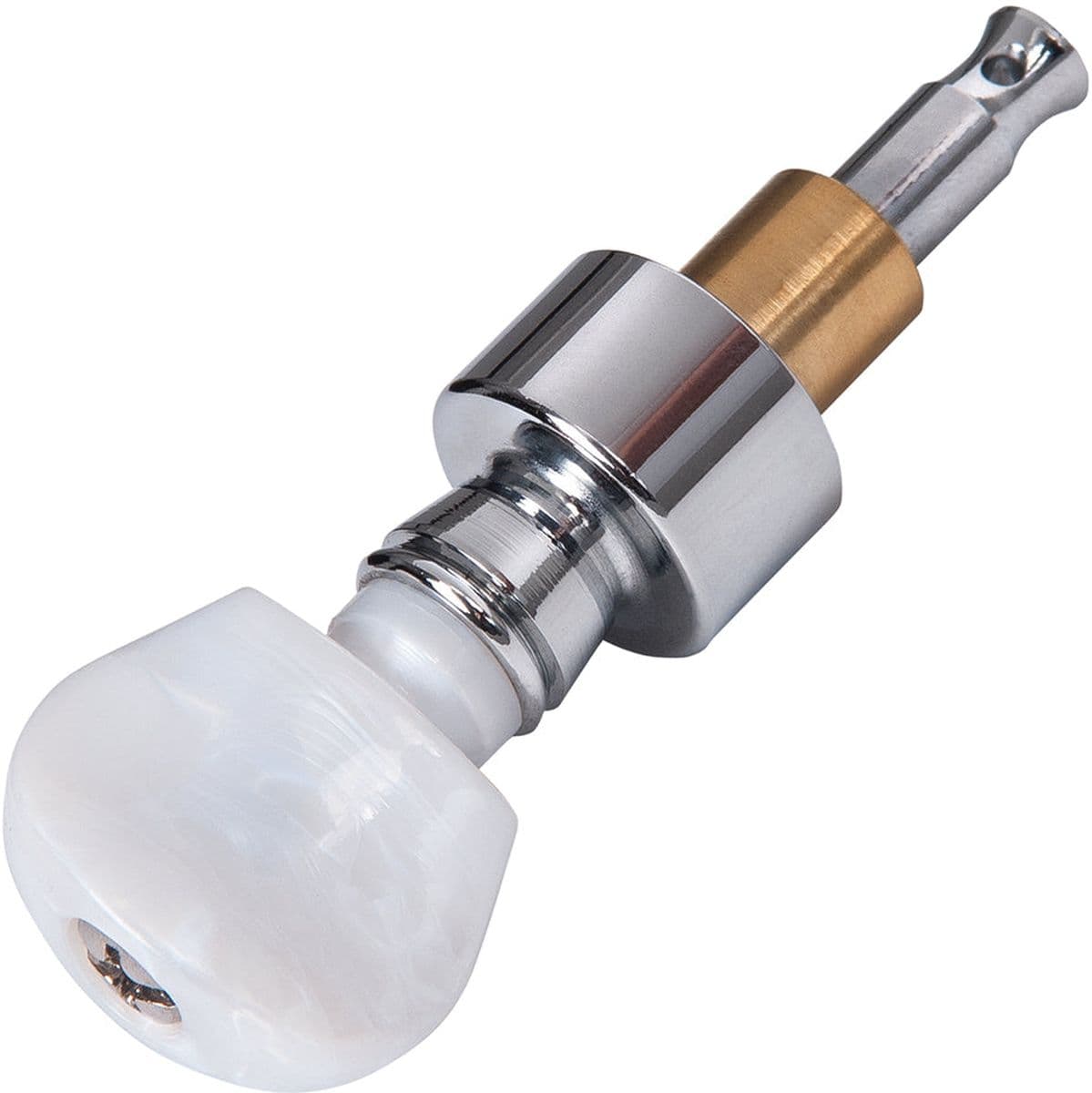 Premium Banjo Geared Machine Heads - 4 String - Chrome — Guitar Tech