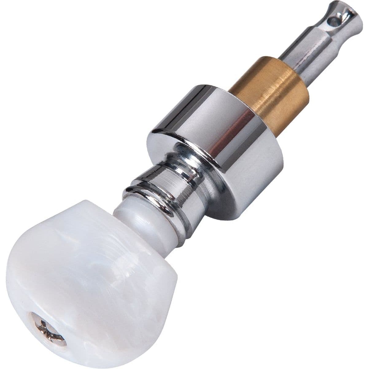 Premium Banjo Geared Machine Heads - 5 String - Chrome — Guitar Tech