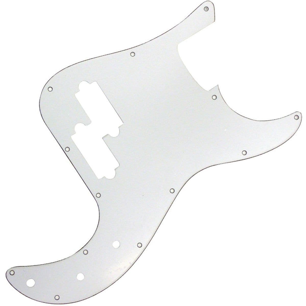 P Bass Scratchplate-White — Guitar Tech