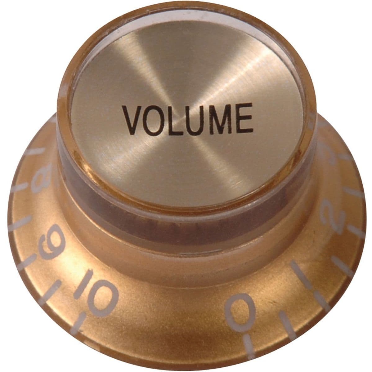 Reflector Knobs-Gold-1 X VOL-1 X Tone — Guitar Tech