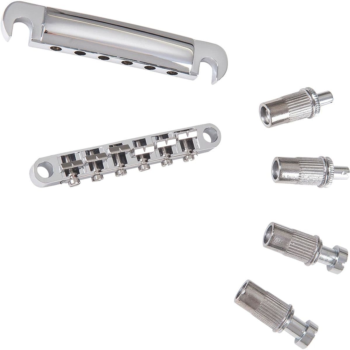 LP Type Bridge & Saddle-Chrome — Guitar Tech