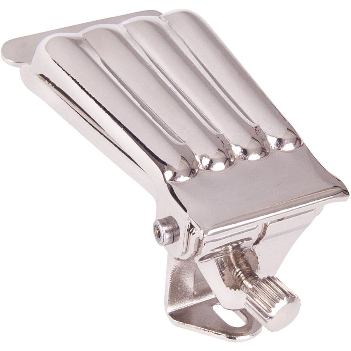 Banjo Tailpiece - Clamshell-Chrome — Guitar Tech