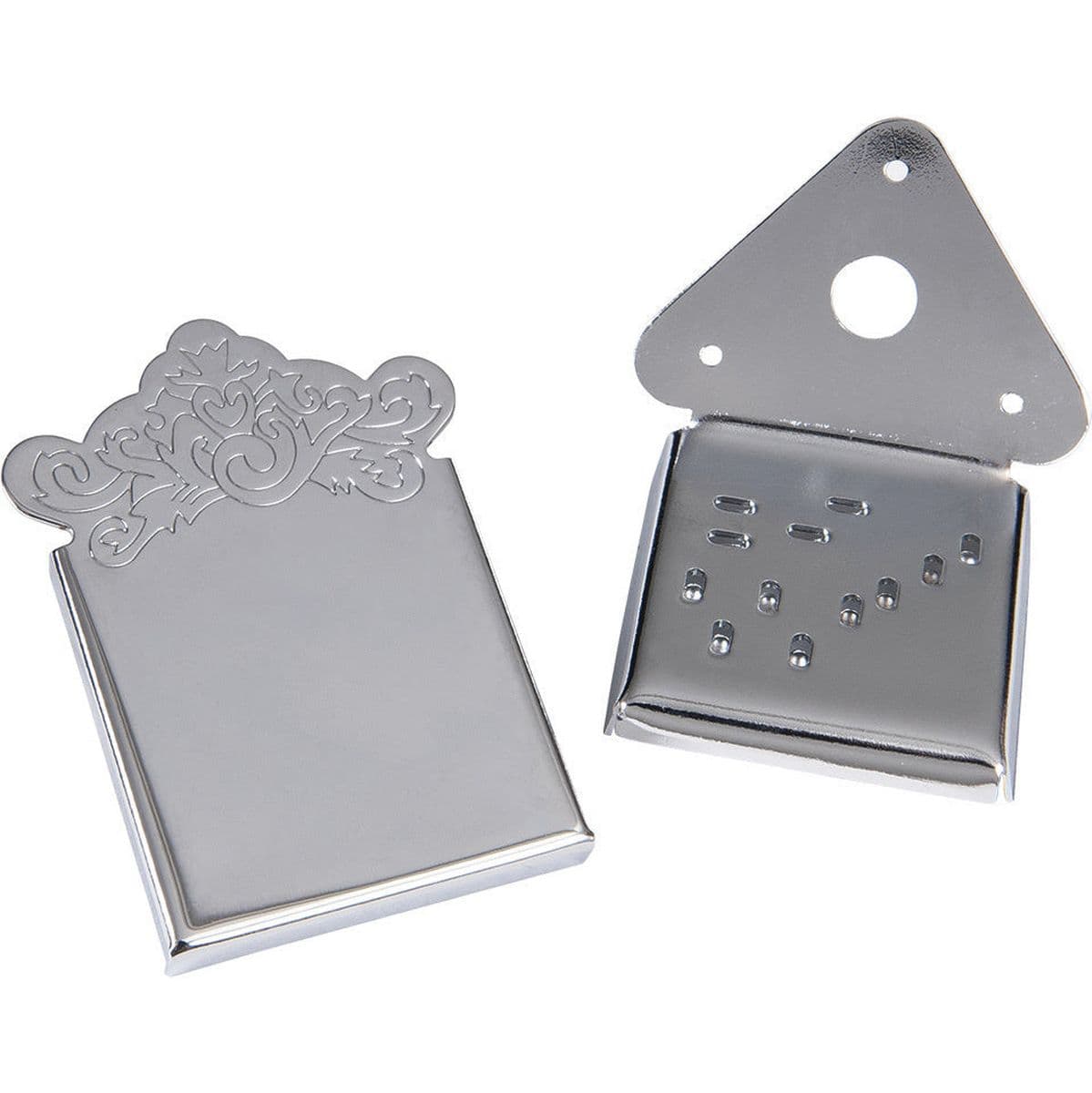 Mandolin Tailpiece - Chrome — Guitar Tech