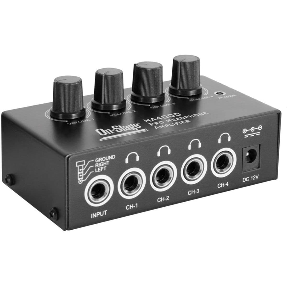 4 Channel Headphone Amp — OnStage