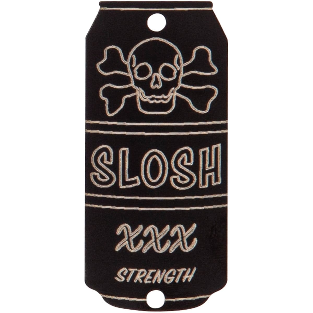 Truss Rod Cover In Aged Black - Slosh — Joe Doe