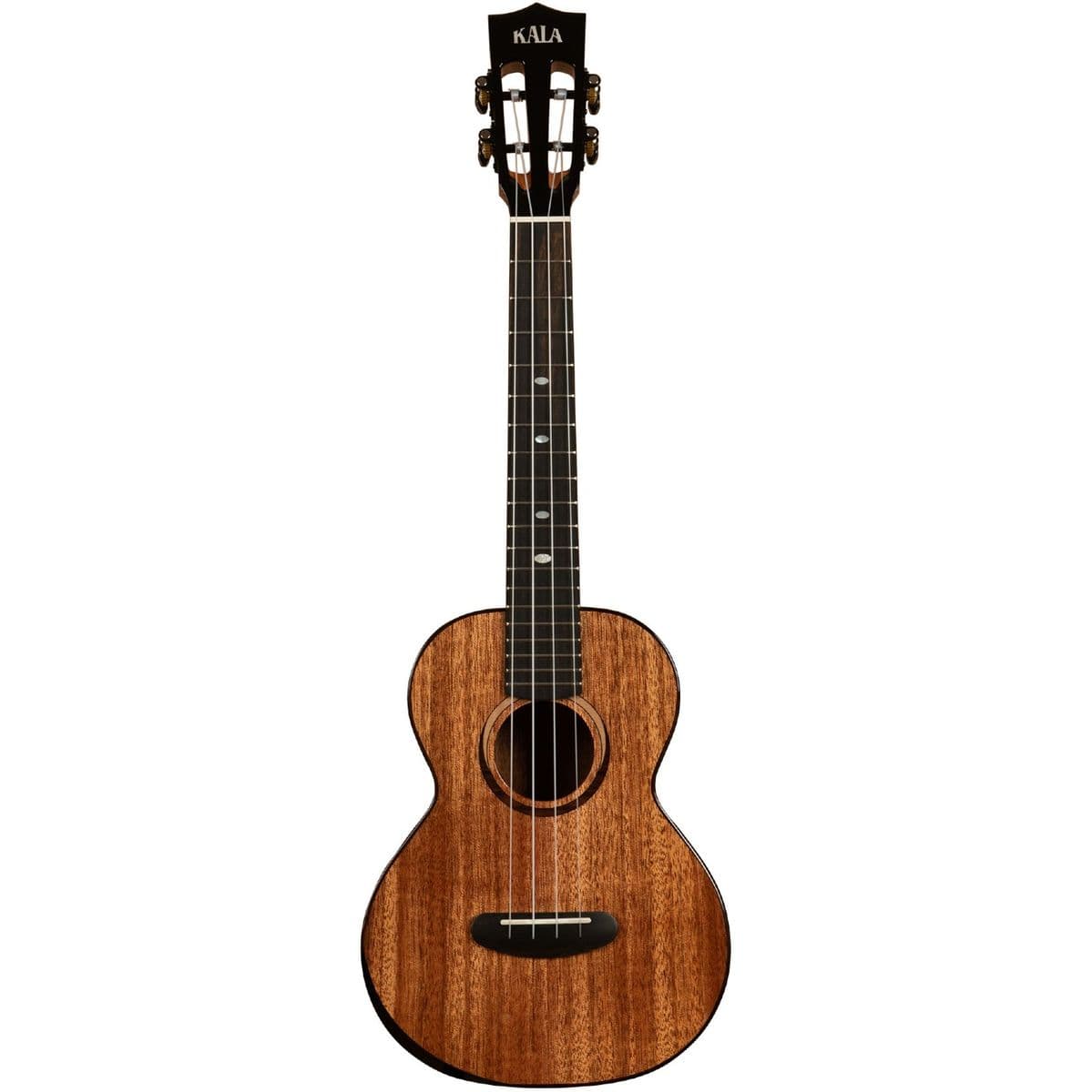 Contour All Solid Gloss Mahogany Tenor Ukulele w/ Bag — Kala