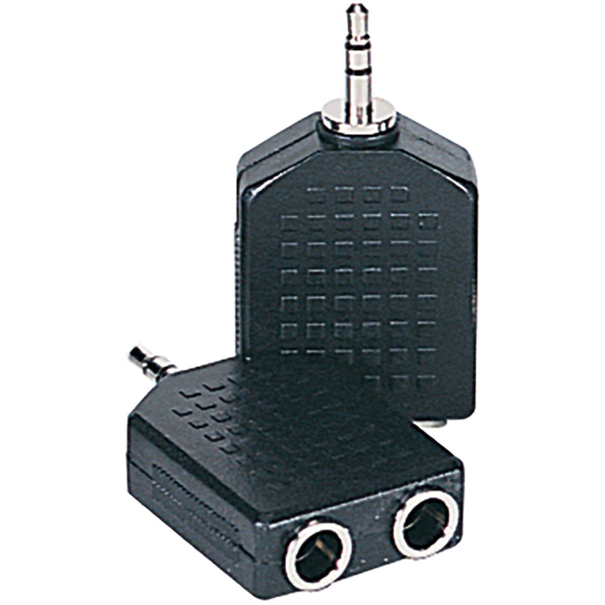 Dual 6.3mm Stereo JACK+3.5mm Plug — Kinsman