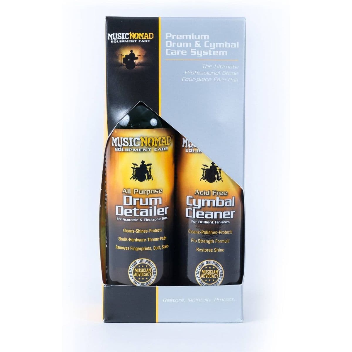 Premium Drum & Cymbal Care System - MN112 — MusicNomad