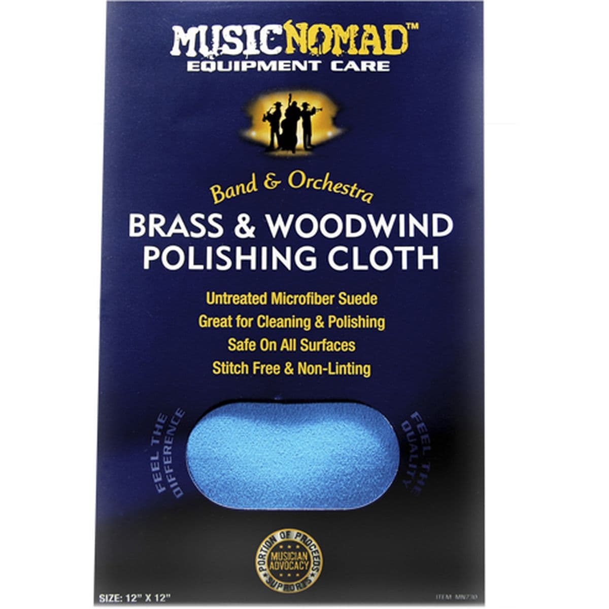 Brass & Woodwind Microfiber Cloth - MN730 — MusicNomad