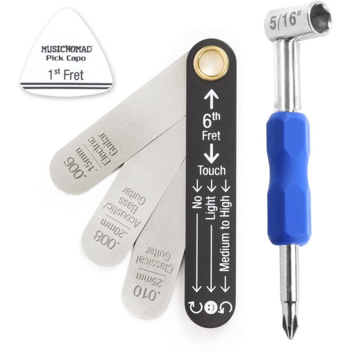 Truss Rod Neck Relief Measure & Adjust Kit For Gibson MN232 + MN600 — MusicNomad