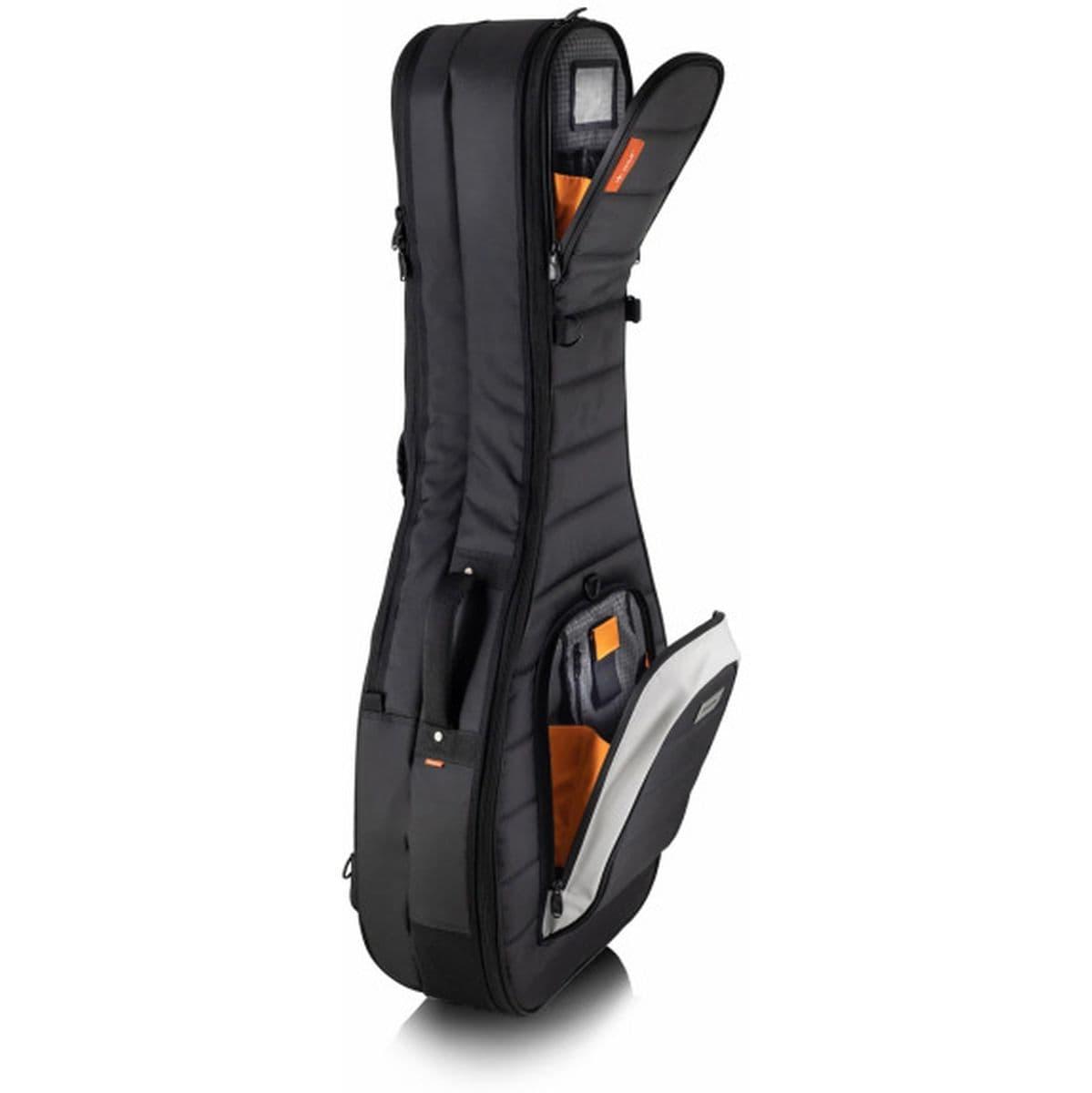 Classic Dual Semi-Hollow/ Electric Guitar Case Black — MONO